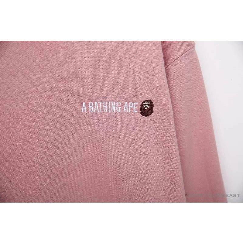 Hypeyourbeast BAPE Behind The Great Ape-Man Head Long Sleeve Shirt 'PINK' Clothes 5 Hypeyourbeast BAPE Behind The Great Ape-Man Head Long Sleeve Shirt 'PINK' Clothes