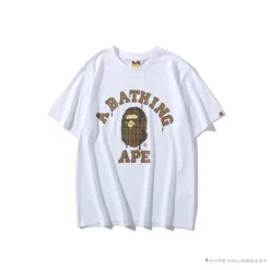 Hypeyourbeast Clothes BAPE Valentine's Day Chocolate Ape Head Tee Shirt 'WHITE'