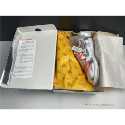 Hypeyourbeast Nike Off-White X Dunk Low 'Metallic Silver’ 20 Hypeyourbeast Nike Off-White X Dunk Low 'Metallic Silver’