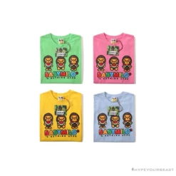 Hypeyourbeast Clothes BAPE Baby Milo Watermelon Little Monkey Tee Shirt 'GREEN' 38 Hypeyourbeast Clothes BAPE Baby Milo Watermelon Little Monkey Tee Shirt 'GREEN'