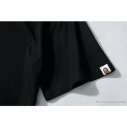 Hypeyourbeast Clothes BAPE Luminous Spots Camouflage Great Ape Man Black Head Cotton Short Sleeve Tee Shirt 'BLACK' 19 Hypeyourbeast Clothes BAPE Luminous Spots Camouflage Great Ape Man Black Head Cotton Short Sleeve Tee Shirt 'BLACK'