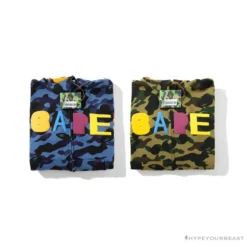 Hypeyourbeast BAPE X Readymade Tiger Head Foam Camouflage Hoodie 'GREEN' Clothes