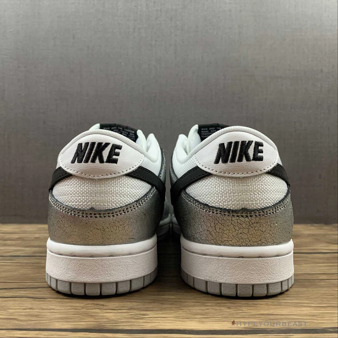 HypeYourBeast Nike Dunk Low Cracked Leather Silver 7 HypeYourBeast Nike Dunk Low Cracked Leather Silver