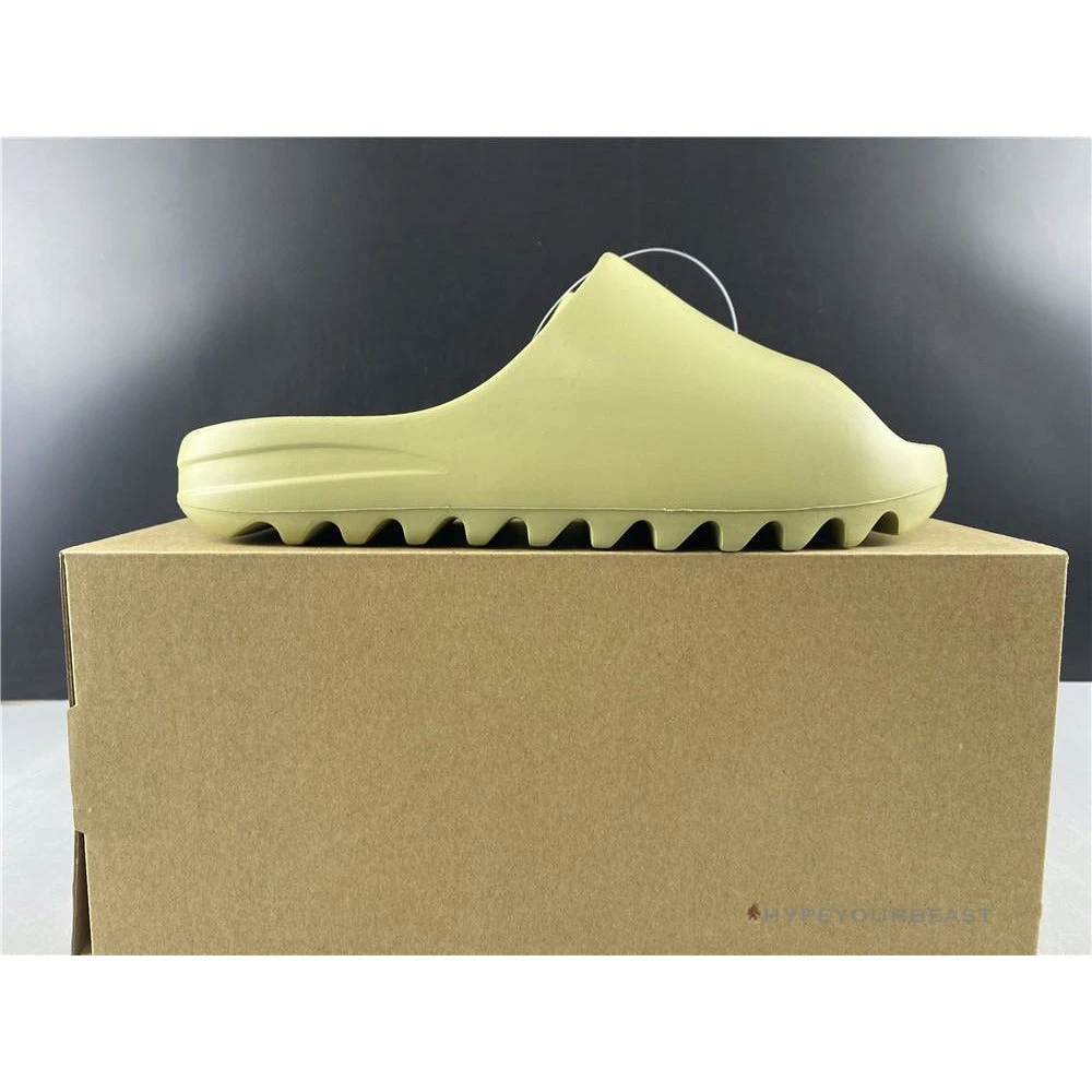Hypeyourbeast Adidas Yeezy Slide Resin Green 2 Hypeyourbeast Adidas Yeezy Slide Resin Green