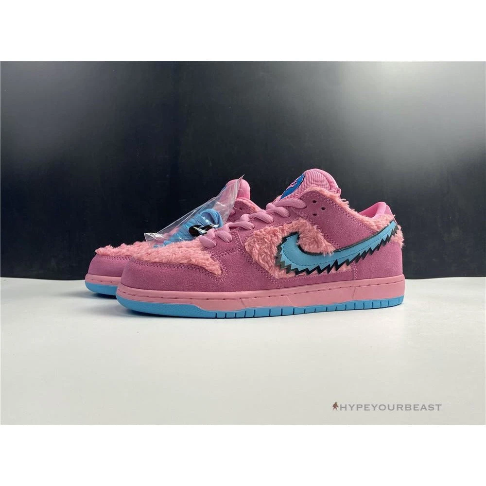 Hypeyourbeast Nike SB Dunk Low X Grateful Dead Pink Bear 2 Hypeyourbeast Nike SB Dunk Low X Grateful Dead Pink Bear