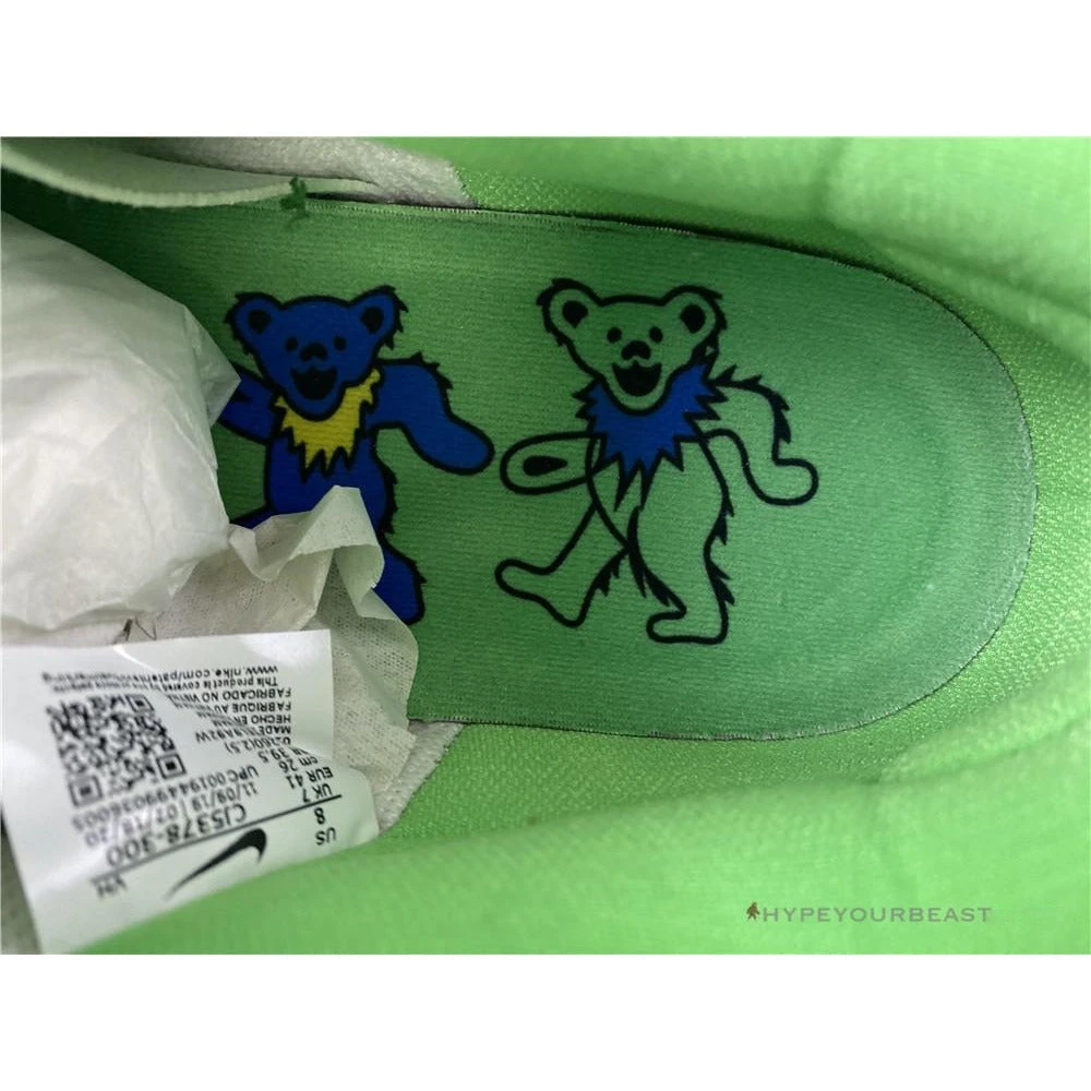 Hypeyourbeast Nike SB Dunk Low X Grateful Dead Green Bear 14 Hypeyourbeast Nike SB Dunk Low X Grateful Dead Green Bear