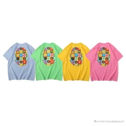Hypeyourbeast BAPE Baby Milo Color Square Ape Head Tee Shirt 'YELLOW' Clothes 14 Hypeyourbeast BAPE Baby Milo Color Square Ape Head Tee Shirt 'YELLOW' Clothes