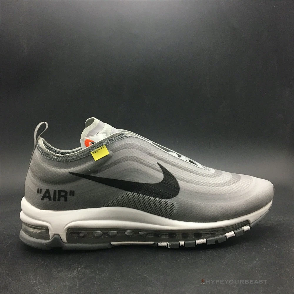 Hypeyourbeast Off White X Nike Air Max 97 Light Grey Black White 7 Hypeyourbeast Off White X Nike Air Max 97 Light Grey Black White
