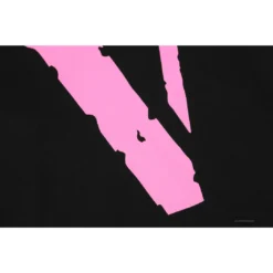 HypeYourBeast Hoodies & Jackets Vlone Hoodie Black Pink