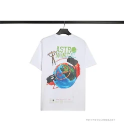 Hypeyourbeast OFF-WHITE Travis Scott Cactus Jack Kakty Comek Tee Shirt 'WHITE'