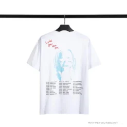Hypeyourbeast OFF-WHITE Travis Scott Cactus Jack Astroworld Tee Shirt 'WHITE'