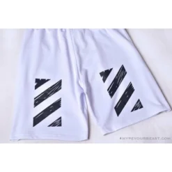 Hypeyourbeast OFF-WHITE Classic Seeing Things Shorts 'WHITE'