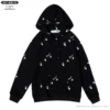 Hypeyourbeast OFF-WHITE Classic Print Hoodie 'BLACK' Hoodies & Jackets