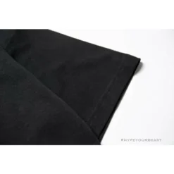 Hypeyourbeast OFF-WHITE Loose X Oversized Chest Tee Shirt 'BLACK' T-Shirts