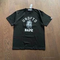 Hypeyourbeast UNDFTD X Bape Tee Shirt Black Clothes