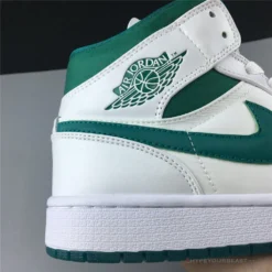 Hypeyourbeast Air Jordan 1 Mid White Mystic Green