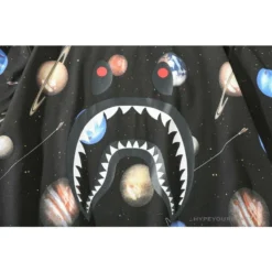 Hypeyourbeast BAPE Shark Head Planet Tee Shirt Clothes