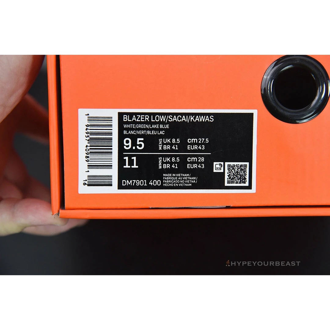 HypeYourBeast Nike Blazer Low Sacai KAWS Blue 4 HypeYourBeast Nike Blazer Low Sacai KAWS Blue