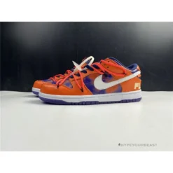 Hypeyourbeast Futura X Off-White X Nike Dunk Low Orange