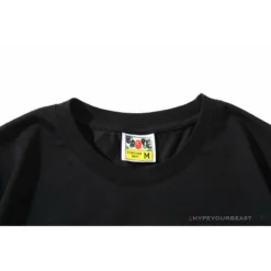 Hypeyourbeast Clothes BAPE Pokémon Co-branded Ape Head Tee Shirt 'BLACK'