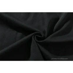 Hypeyourbeast BAPE Messy Letters Upside Down Little Ape Head Tee Shirt 'BLACK'