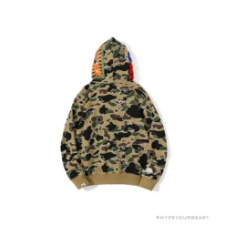 Hypeyourbeast BAPE Shark Head STA Star Camouflage Hoodie 'YELLOW' Clothes 20 Hypeyourbeast BAPE Shark Head STA Star Camouflage Hoodie 'YELLOW' Clothes