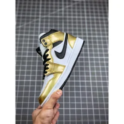 Hypeyourbeast Air Jordan 1 Mid 'Metallic Gold' 15 Hypeyourbeast Air Jordan 1 Mid 'Metallic Gold'