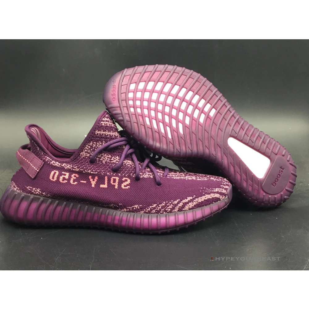 Hypeyourbeast Adidas Yeezy Boost 350 V2 Red Night Purple 1 Hypeyourbeast Adidas Yeezy Boost 350 V2 Red Night Purple