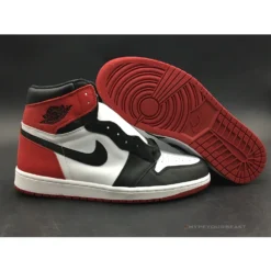 Hypeyourbeast Air Jordan 1 High 'Satin Black Toe'