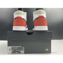 Hypeyourbeast Air Jordan 1 Mid White Red Black