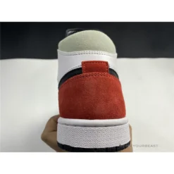 Hypeyourbeast Air Jordan 1 Mid White Red Black