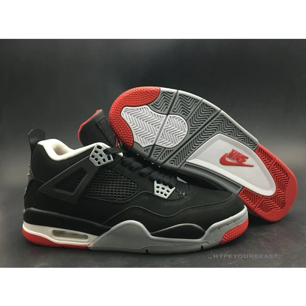 Hypeyourbeast Air Jordan 4 Bred 1 Hypeyourbeast Air Jordan 4 Bred