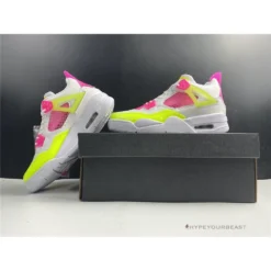 Hypeyourbeast Air Jordan 4 Retro White Lemon Pink 15 Hypeyourbeast Air Jordan 4 Retro White Lemon Pink