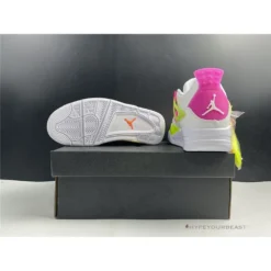 Hypeyourbeast Air Jordan 4 Retro White Lemon Pink 20 Hypeyourbeast Air Jordan 4 Retro White Lemon Pink