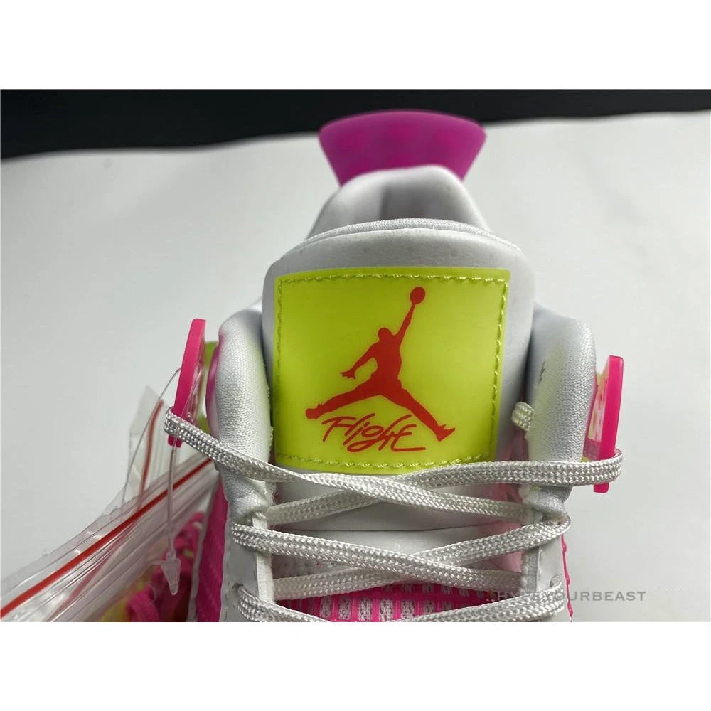 Hypeyourbeast Air Jordan 4 Retro White Lemon Pink 11 Hypeyourbeast Air Jordan 4 Retro White Lemon Pink