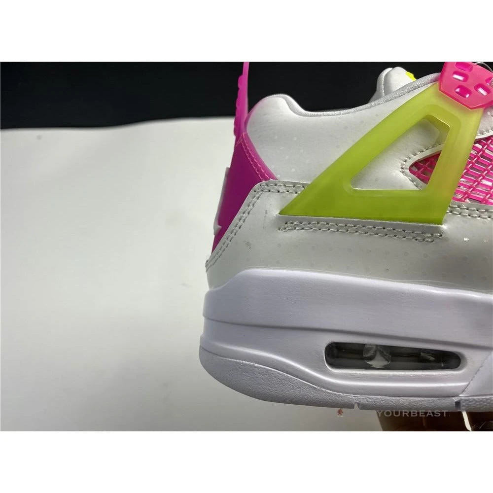 Hypeyourbeast Air Jordan 4 Retro White Lemon Pink 2 Hypeyourbeast Air Jordan 4 Retro White Lemon Pink