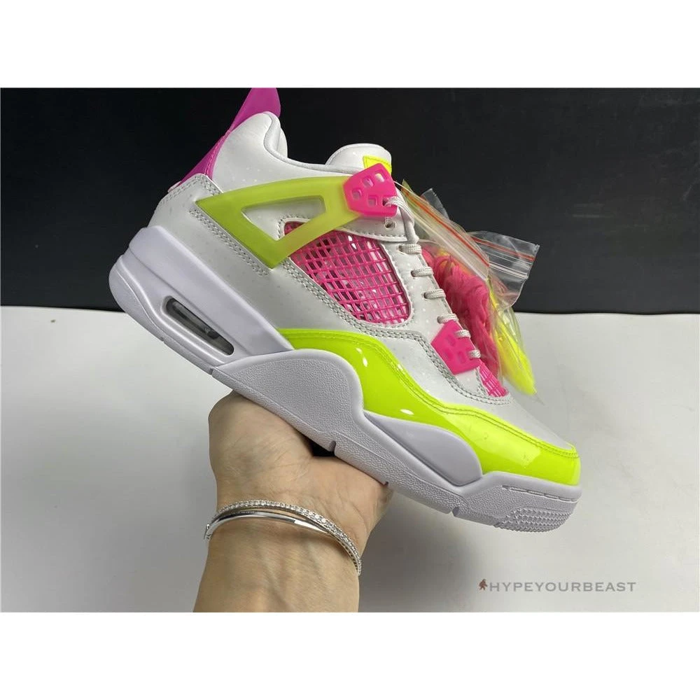Hypeyourbeast Air Jordan 4 Retro White Lemon Pink 5 Hypeyourbeast Air Jordan 4 Retro White Lemon Pink