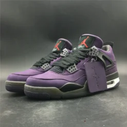 Hypeyourbeast Air Jordan 4 Retro Travis Scott Purple