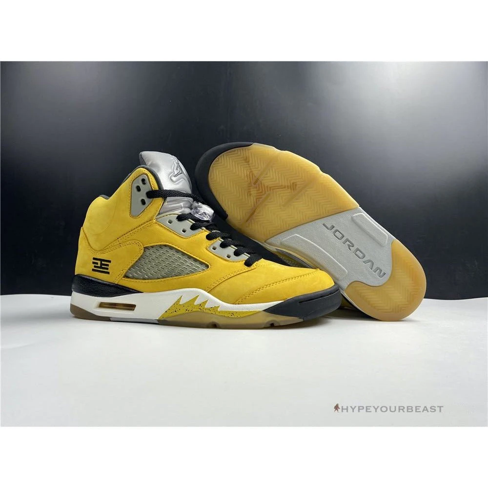 Hypeyourbeast Air Jordan 5 Retro 'Tokyo' Yellow 2 Hypeyourbeast Air Jordan 5 Retro 'Tokyo' Yellow
