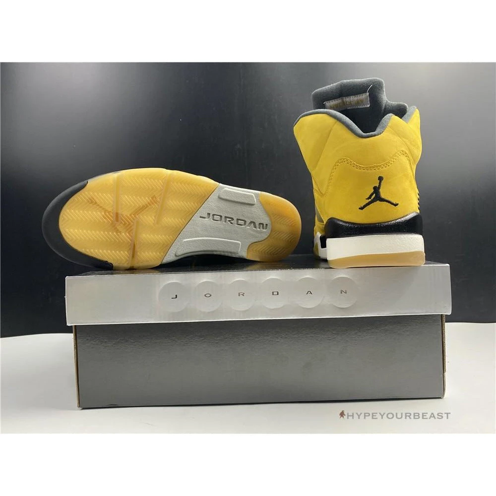 Hypeyourbeast Air Jordan 5 Retro 'Tokyo' Yellow 4 Hypeyourbeast Air Jordan 5 Retro 'Tokyo' Yellow