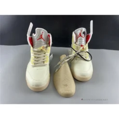 Hypeyourbeast Off White X Air Jordan 5 White 15 Hypeyourbeast Off White X Air Jordan 5 White
