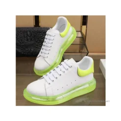 Hypeyourbeast A. Mcqueen Alexander McQueen White / Neon Green Sole Sneaker
