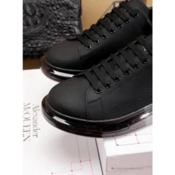 Hypeyourbeast A. Mcqueen Alexander McQueen Black / Back Rubber Sole Sneaker