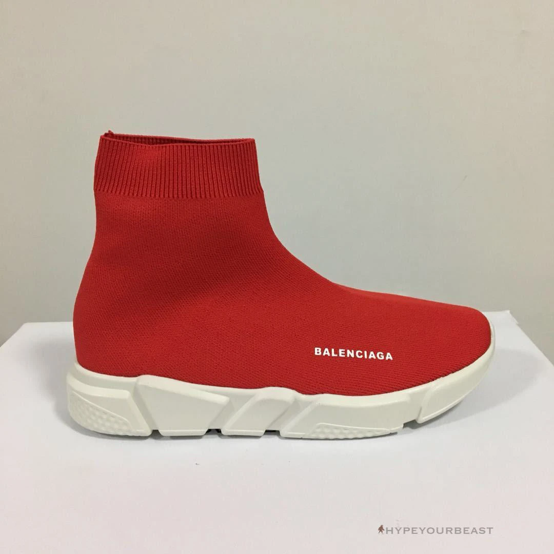Hypeyourbeast Balenciaga BCG Sock Sneakers Red 4 Hypeyourbeast Balenciaga BCG Sock Sneakers Red