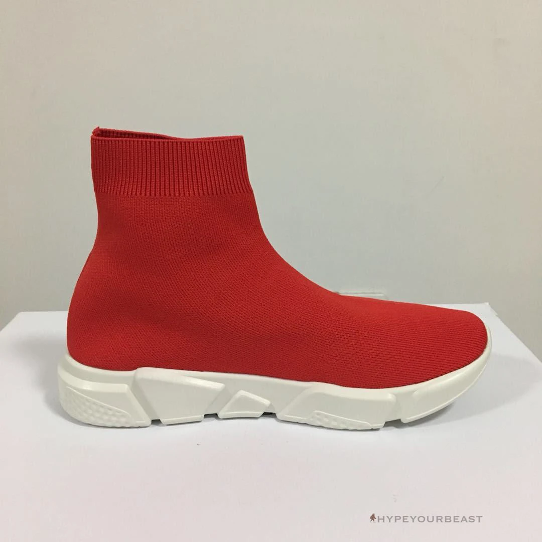 Hypeyourbeast Balenciaga BCG Sock Sneakers Red 6 Hypeyourbeast Balenciaga BCG Sock Sneakers Red