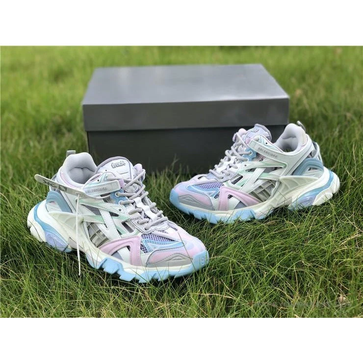 Hypeyourbeast Balenciaga BCG Track Sneakers 3.0 White Blue 4 Hypeyourbeast Balenciaga BCG Track Sneakers 3.0 White Blue