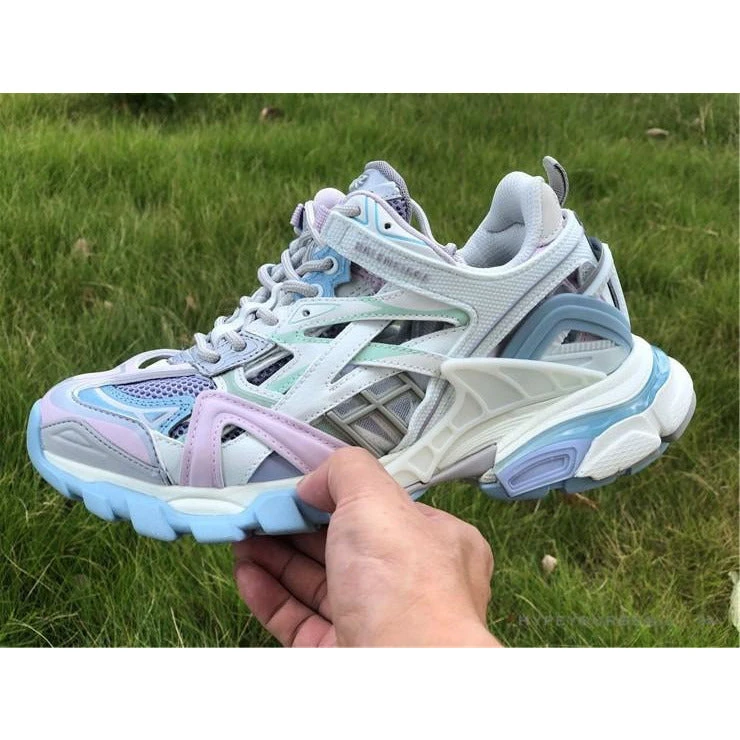 Hypeyourbeast Balenciaga BCG Track Sneakers 3.0 White Blue 3 Hypeyourbeast Balenciaga BCG Track Sneakers 3.0 White Blue