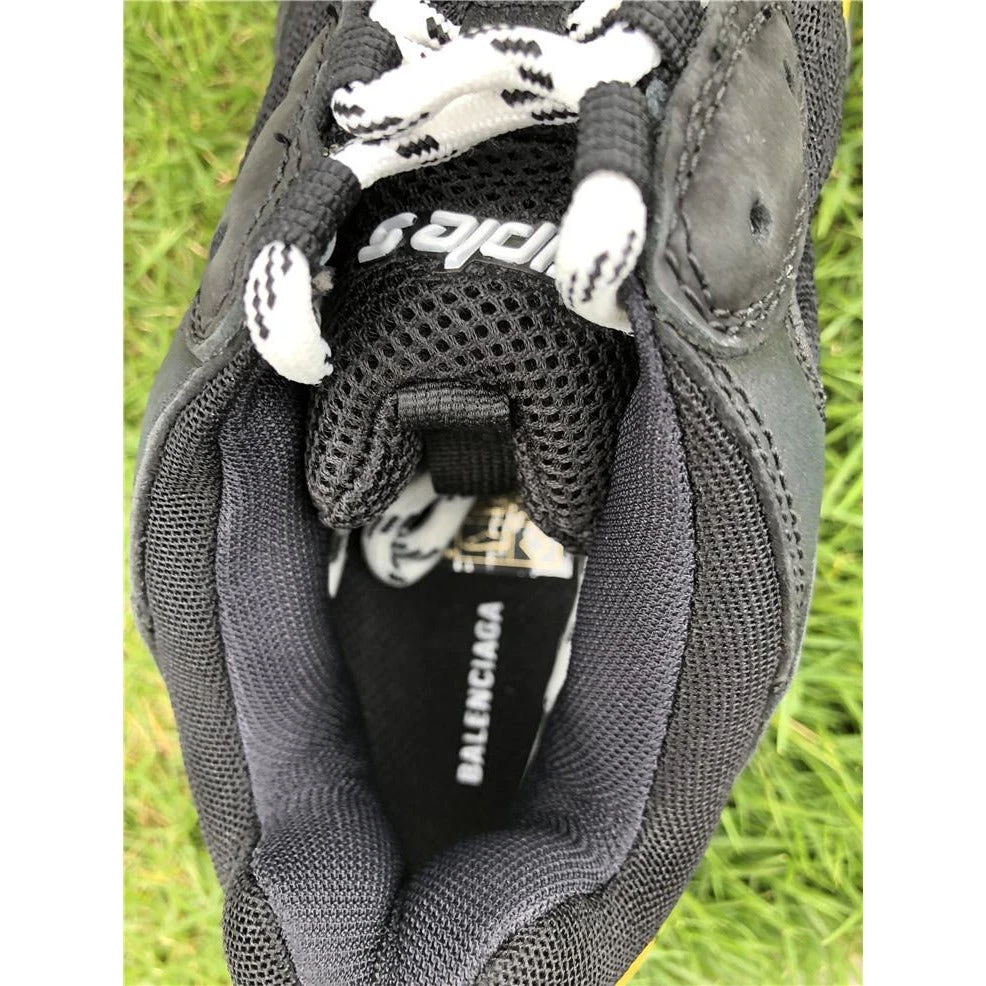 Hypeyourbeast BCG Triple S Sneakers Black / Yellow 6 Hypeyourbeast BCG Triple S Sneakers Black / Yellow