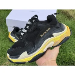 Hypeyourbeast BCG Triple S Sneakers Black / Yellow 11 Hypeyourbeast BCG Triple S Sneakers Black / Yellow