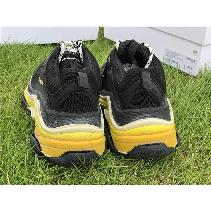 Hypeyourbeast BCG Triple S Sneakers Black / Yellow 5 Hypeyourbeast BCG Triple S Sneakers Black / Yellow
